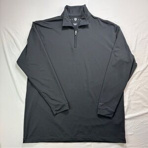 Nike Golf Fit Dry Black Quarter-Zip Sweatshirt